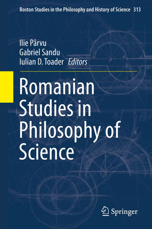 Book cover of Romanian Studies in Philosophy of Science