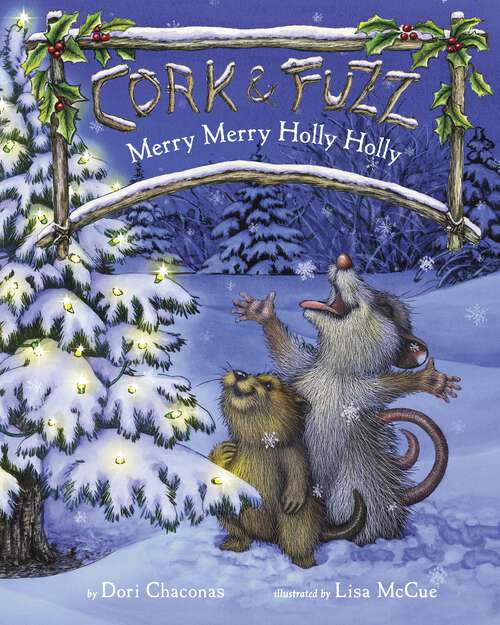 Book cover of Merry Merry Holly Holly (Cork and Fuzz #11)