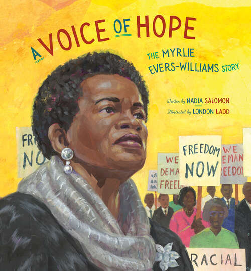 Book cover of A Voice of Hope: The Myrlie Evers-Williams Story