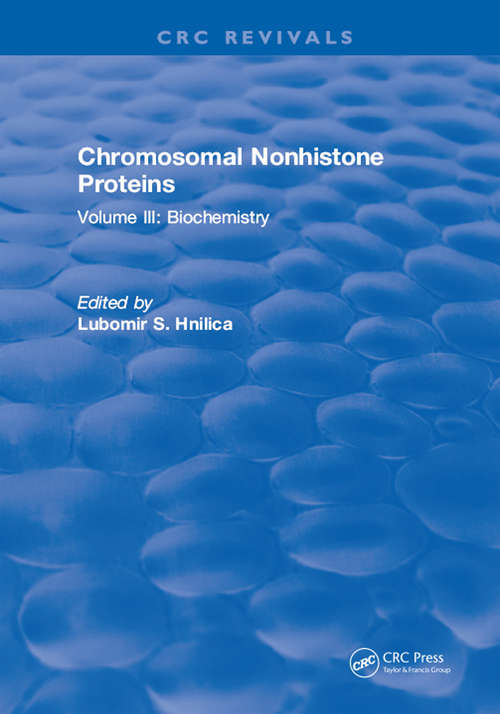 Book cover of Progress In Nonhistone Protein Research: Volume III