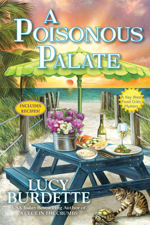 Book cover of A Poisonous Palate (A Key West Food Critic Mystery #14)