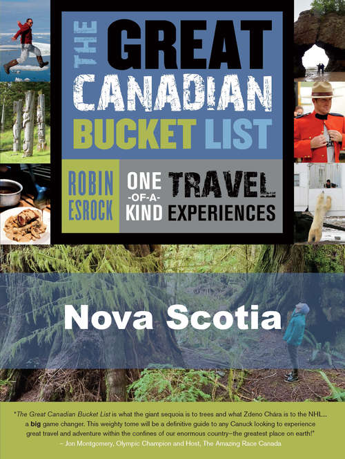 Book cover of The Great Canadian Bucket List — Nova Scotia