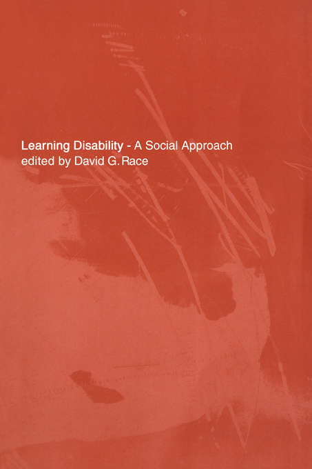 Book cover of Learning Disability: A Social approach