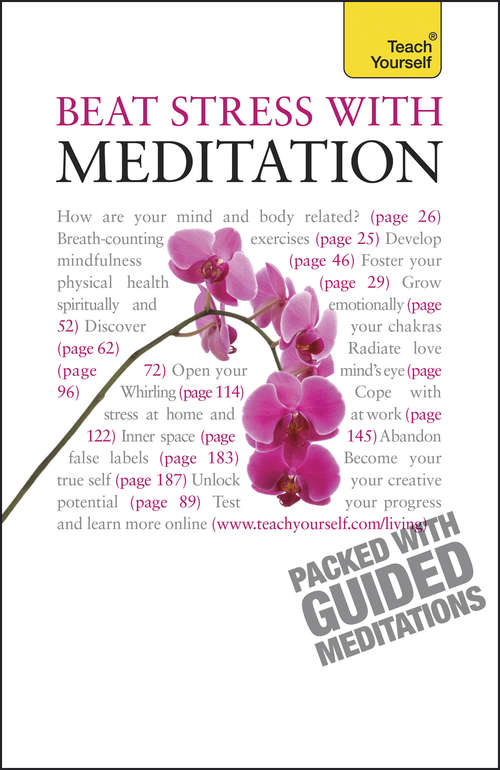 Book cover of Beat Stress With Meditation: Teach Yourself (Teach Yourself General)