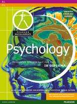 Book cover of Pearson Baccalaureate Psychology