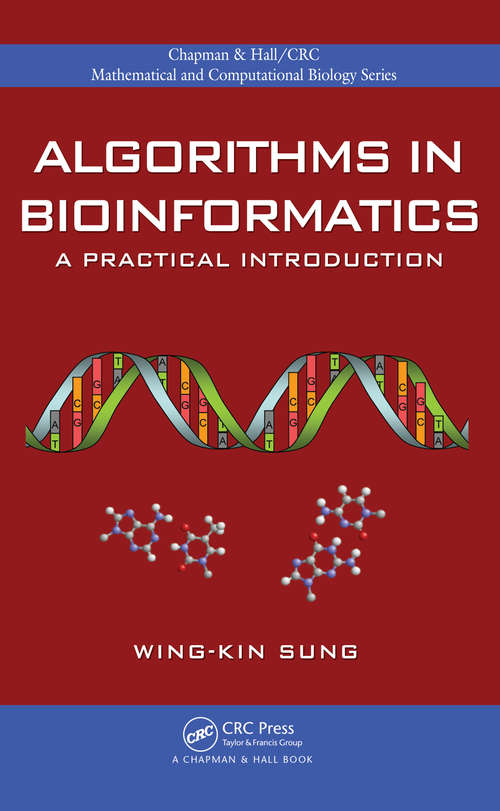 Book cover of Algorithms in Bioinformatics: A Practical Introduction (Chapman & Hall/CRC Computational Biology Series)