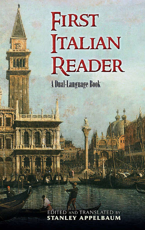 Book cover of First Italian Reader: A Dual-Language Book