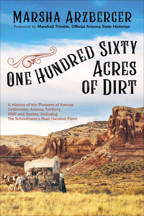 Book cover of One Hundred Sixty Acres of Dirt: A History of the Pioneers of Kansas Settlement, Arizona Territory, 1909 and Stories, including The Schoolmarm's Pearl Handled Pistol