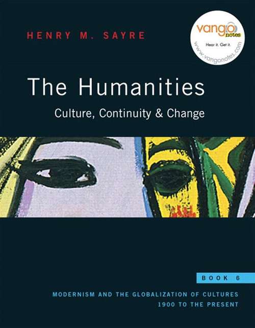 Book cover of The Humanities: Modernism and the Globalization of Cultures, 1900 to the Present