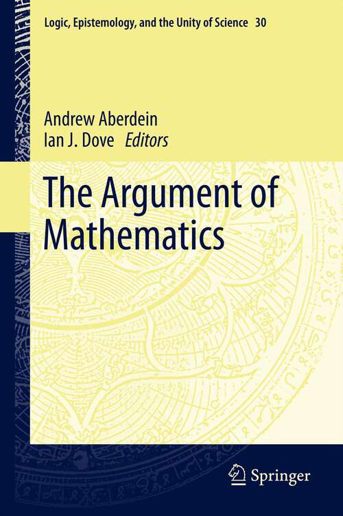 Book cover of The Argument of Mathematics