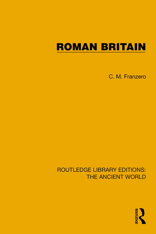 Book cover of Roman Britain (Routledge Library Editions: The Ancient World)