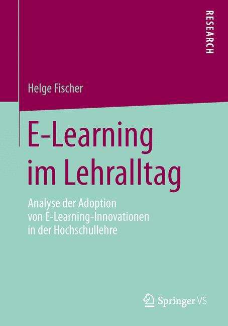 Book cover of E-Learning im Lehralltag