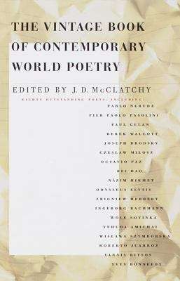 Book cover of The Vintage Book of Contemporary World Poetry