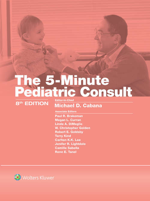 Book cover of 5-Minute Pediatric Consult