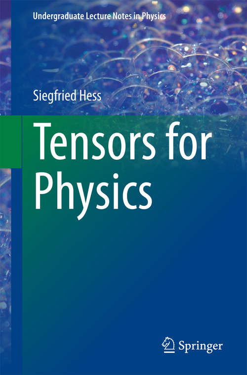 Book cover of Tensors for Physics