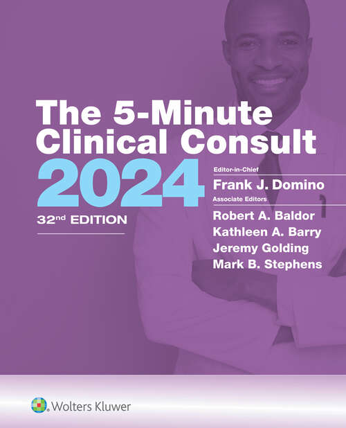 Book cover of The 5-Minute Clinical Consult 2024