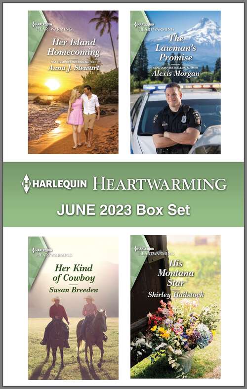 Book cover of Harlequin Heartwarming June 2023 Box Set: A Clean Romance