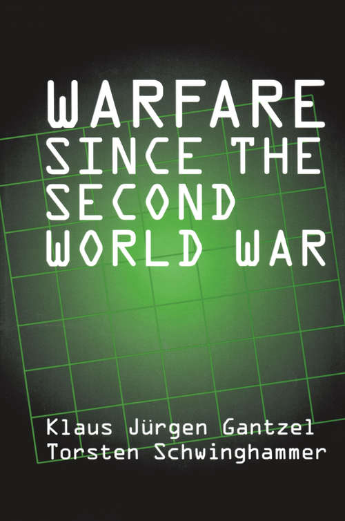 Book cover of Warfare Since the Second World War
