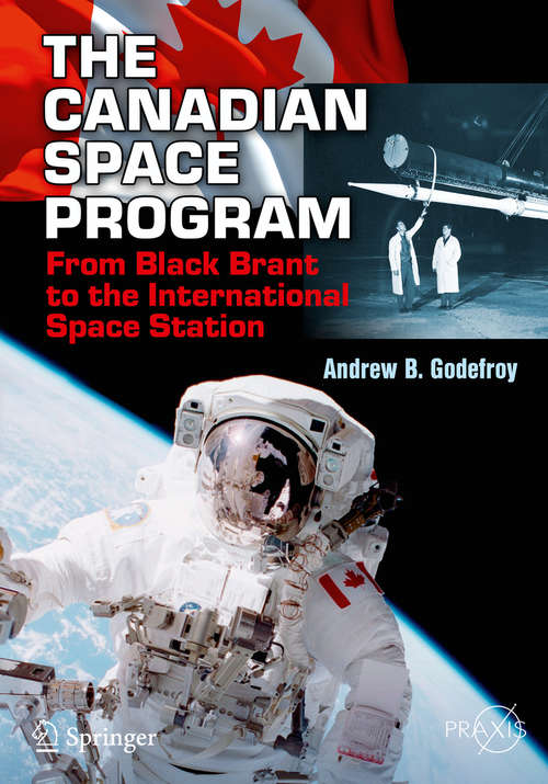 Book cover of The Canadian Space Program