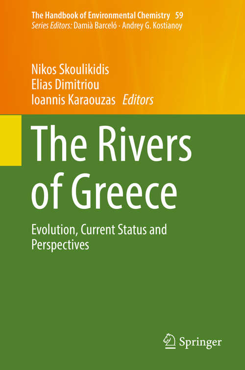 Book cover of The Rivers of Greece