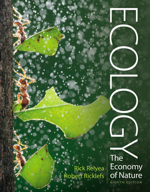 Book cover of Ecology: The Economy of Nature