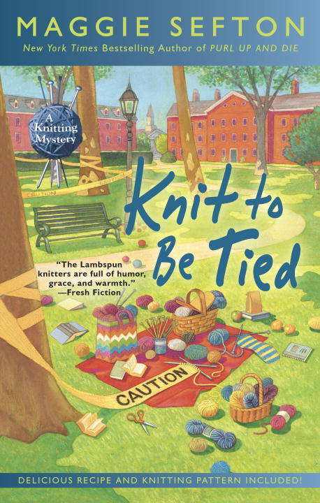 Book cover of Knit to Be Tied (Knitting Mystery #14)