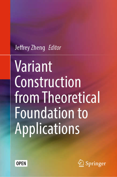 Book cover of Variant Construction from Theoretical Foundation to Applications