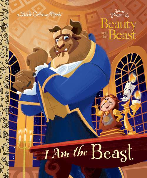 Book cover of I Am the Beast (Little Golden Book)