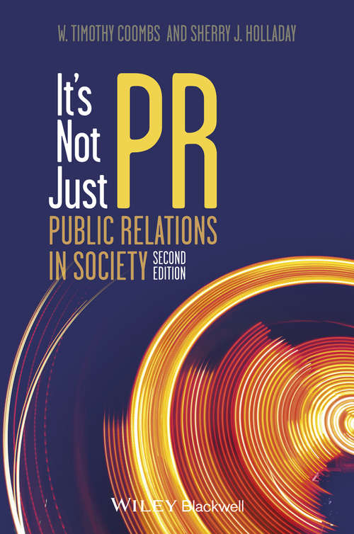 Book cover of It's Not Just PR: Public Relations in Society (2)
