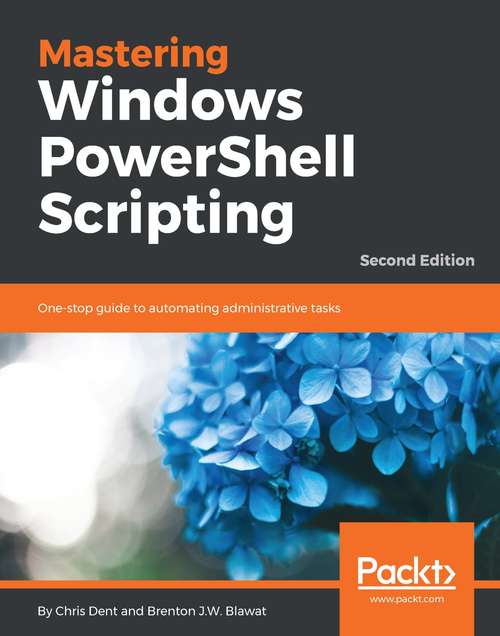 Book cover of Mastering Windows PowerShell Scripting - Second Edition (2)