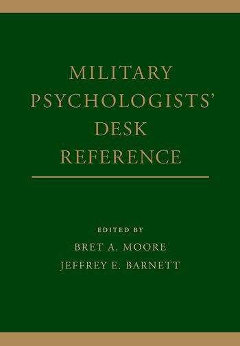 Book cover of Military Psychologists' Desk Reference