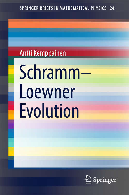 Book cover of Schramm–Loewner Evolution