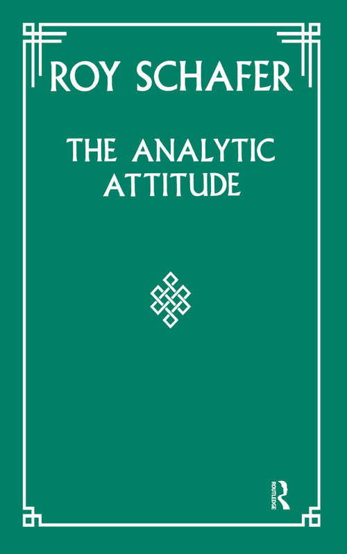 Book cover of The Analytic Attitude