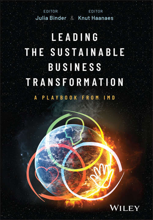 Book cover of Leading the Sustainable Business Transformation: A Playbook from IMD