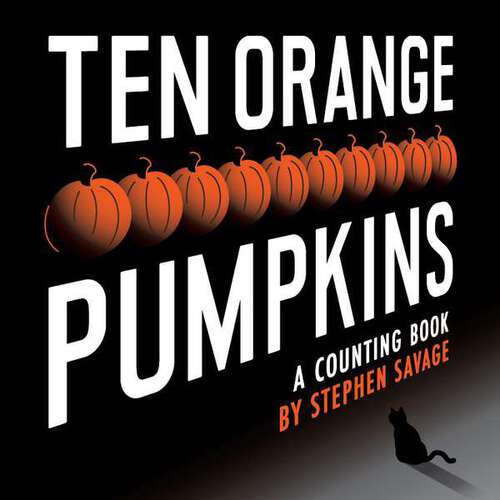 Book cover of Ten Orange Pumpkins: A Counting Book