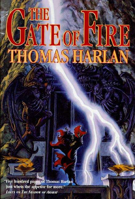 Book cover of The Gate of Fire (First Edition) (Oath of Empire #2)