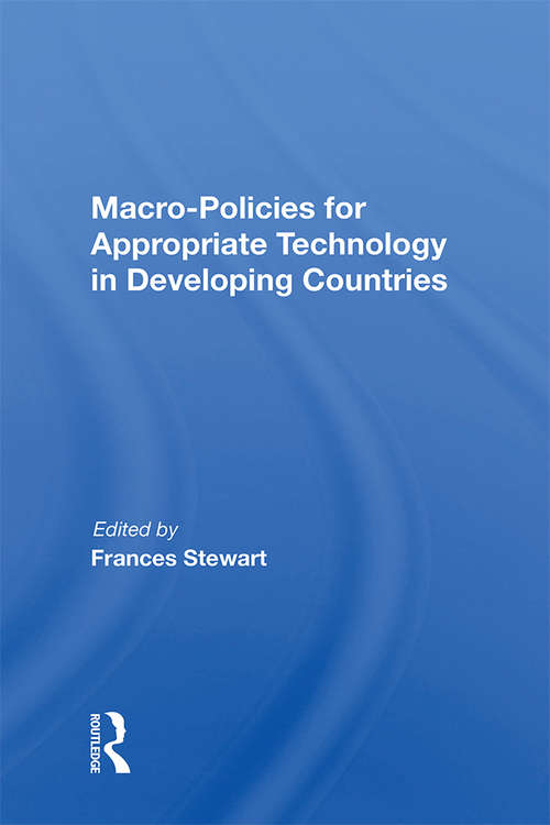 Book cover of Macro Policies For Appropriate Technology In Developing Countries