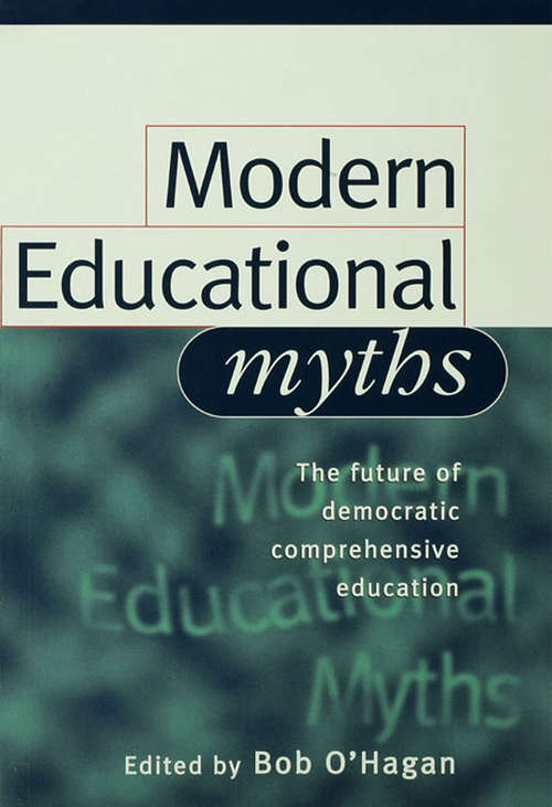 Book cover of Modern Educational Myths