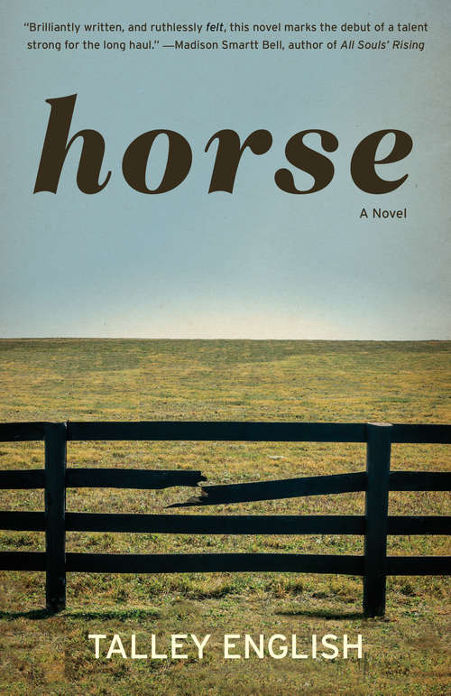 Book cover of Horse: A novel