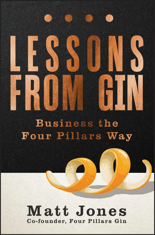 Book cover of Lessons from Gin: Business the Four Pillars Way