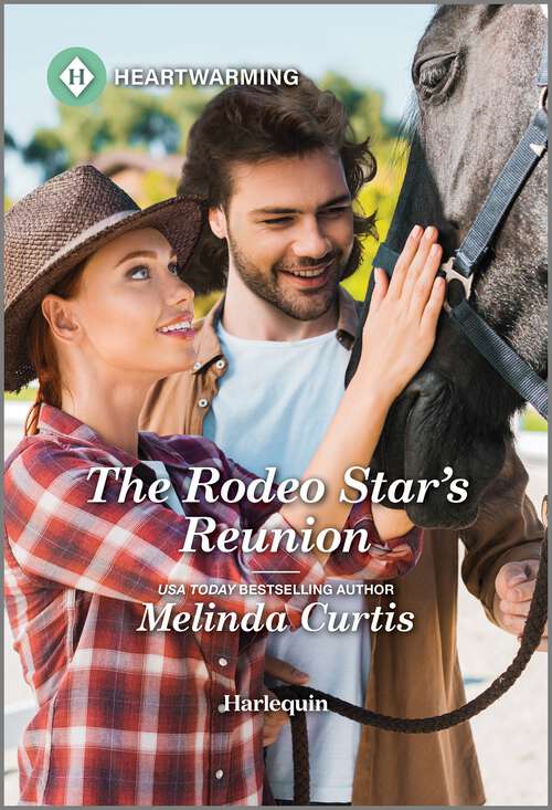 Book cover of The Rodeo Star's Reunion: A Clean and Uplifting Romance (Original) (The Cowboy Academy #5)