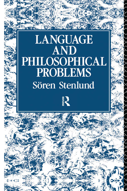 Book cover of Language and Philosophical Problems