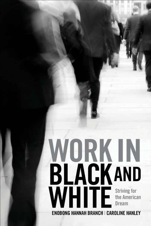 Book cover of Work in Black and White: Striving for the American Dream