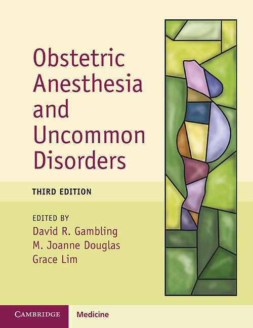 Book cover of Obstetric Anesthesia and Uncommon Disorders (2)