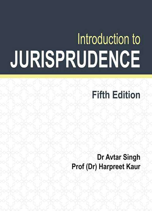 Book cover of Introduction To Jurisprudence