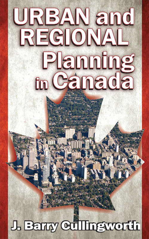 Book cover of Urban and Regional Planning in Canada