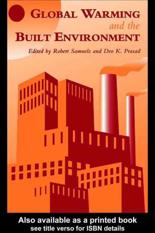 Book cover of Global Warming and the Built Environment