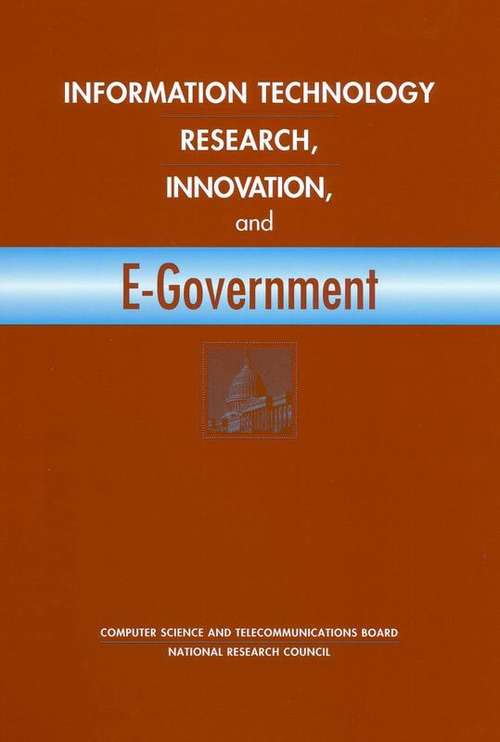 Book cover of INFORMATION TECHNOLOGY RESEARCH, INNOVATION, and E-Government