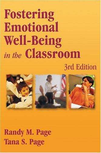Book cover of Fostering Emotional Well-being in the Classroom