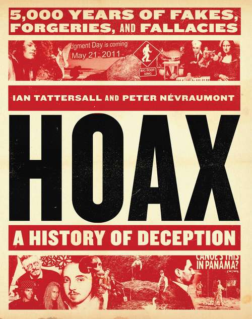 Book cover of Hoax: 5,000 Years of Fakes, Forgeries, and Fallacies